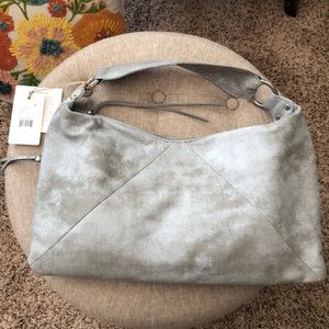 HOBO Paulette Shoulder Bag NWT in Olive Oil Buffed Leather